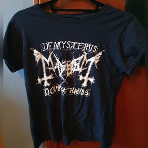Mayhem black metal shirt